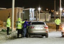 Lo descubrieron robando un calefactor