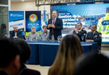 Según Berni, la policía fueguina “es la que tiene mejor imagen y mejor aceptación de su comunicad”