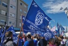 ATE se manifiesta en Río Grande contra la Reforma Laboral