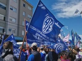 ATE se manifiesta en Río Grande contra la Reforma Laboral