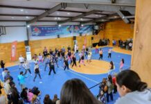 Gobierno inauguró el nuevo gimnasio del Club Garibaldi