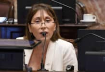 La senadora López amenaza con irse del bloque luego del escándalo del despacho