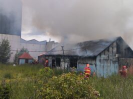 Se incendió una casilla en Ushuaia