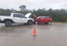 Otro choque en la Ruta 3