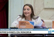 “Vengo de la Patagonia donde la gente está endeudada”