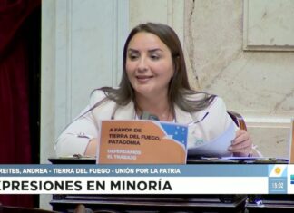 “Vengo de la Patagonia donde la gente está endeudada”