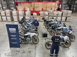 La Aduana de Río Grande secuestró 12 motos de alta gama valuadas en 480 mil dólares