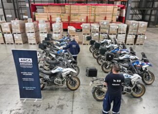 La Aduana de Río Grande secuestró 12 motos de alta gama valuadas en 480 mil dólares