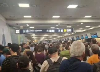Demoras en Aeroparque afectaron a un vuelo a Ushuaia