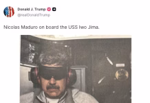 Se conoció la primera imagen de Nicolás Maduro capturado