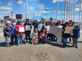 Hoy habrá otra manifestación de los policías territoriales que reclaman falta de pago