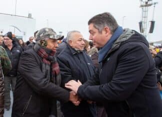 Río Grande vivió el acto central por el día del veterano y de los caídos en la guerra de Malvinas