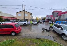 Choque múltiple en Fangio y Lima