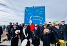Tierra del Fuego celebró su cumpleaños con una placa hecha en acero argentino