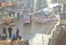 Empresarios denuncian “abandono de las autoridades” ante el acampe del SUTEF