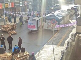 Empresarios denuncian “abandono de las autoridades” ante el acampe del SUTEF