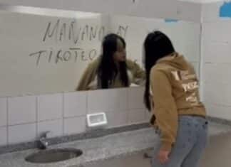 Alumnos del Colegio Maradona contra las falsas amenazas escolares: “No es un juego”