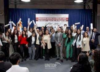 En la UNTDF se recibieron más de 40 nuevos profesionales