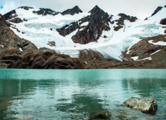 Una turista y un guía murieron en el glaciar Vinciguerra