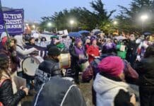 “Sería hermoso no tener que venir, pero lamentablemente nos siguen matando”