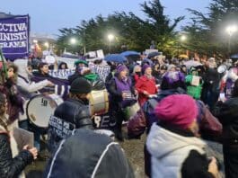 “Sería hermoso no tener que venir, pero lamentablemente nos siguen matando”