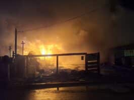 Un incendio destruyó una vivienda