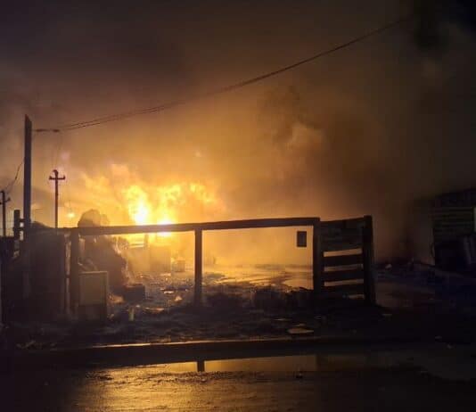 Un incendio destruyó una vivienda