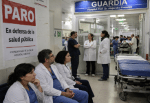 Mañana paran los profesionales de la salud