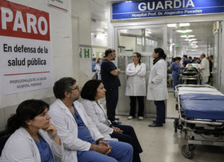 Mañana paran los profesionales de la salud
