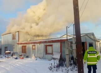 Se incendió una vivienda en Tolhuin