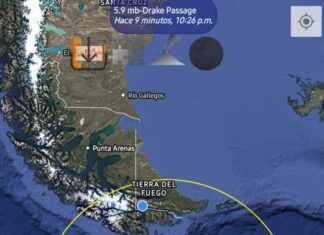 La línea de asistencia municipal recibió 5 llamados por el temblor en Ushuaia