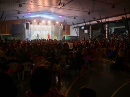 Tolhuin celebró el Día de las Infancias con un Polideportivo Ezequiel Rivero colmado de familias