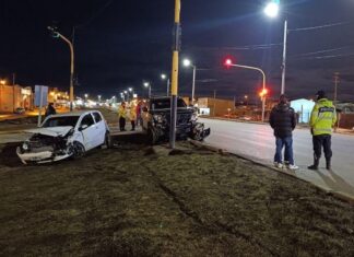 Un choque en Río Grande terminó con dos chicos en el hospital