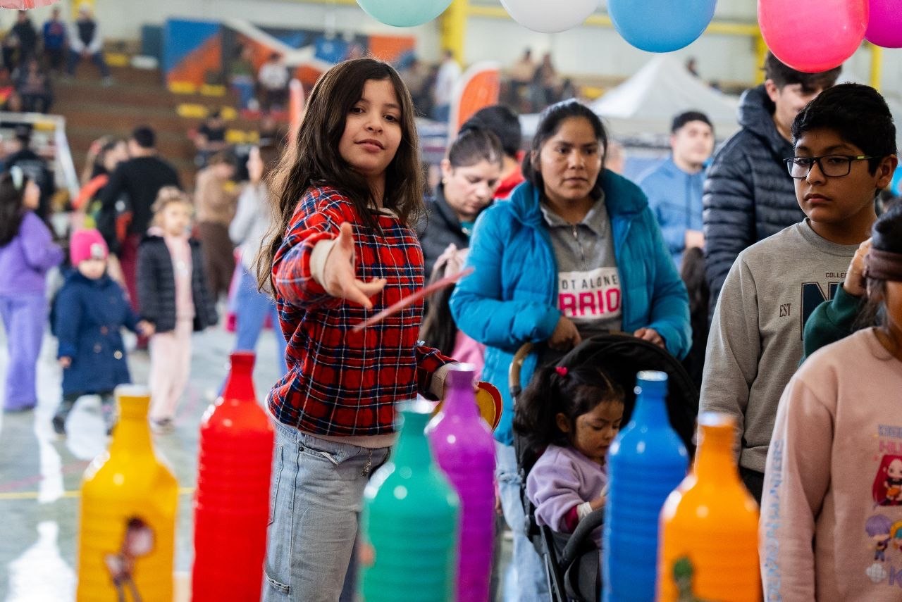 Cerca de 2000 niños disfrutaron de la kermés del mes las infancias en toda la Provincia