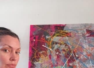 La artista ushuaiense Carolina Alvado presenta en Francia la muestra “Ushuaia”