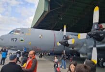 La Aviación Naval desplegó sus aeronaves en Río Grande