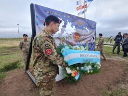 La Base Aeronaval Río Grande festejó sus 77 años con un homenaje a los héroes de Malvinas