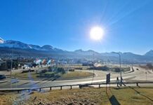 En Ushuaia se vienen días con 15 grados