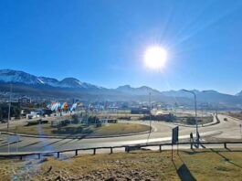 En Ushuaia se vienen días con 15 grados